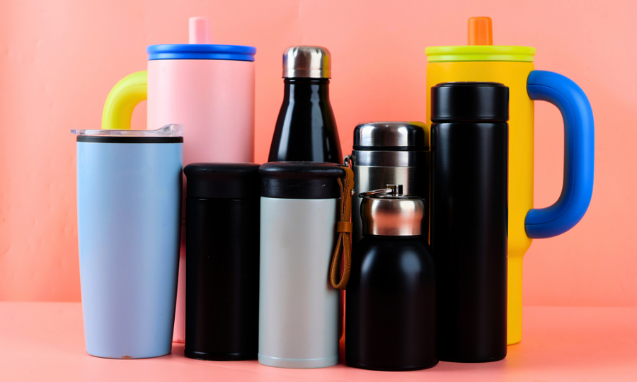 Termos promocionales: tipos de materiales diferencias y cuál conviene para tu empresa