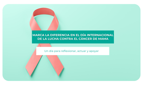 Marca la diferencia en el día internacional de la lucha contra el cáncer de mama