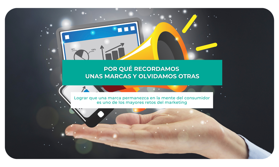 Por qué recordamos unas marcas y olvidamos otras
