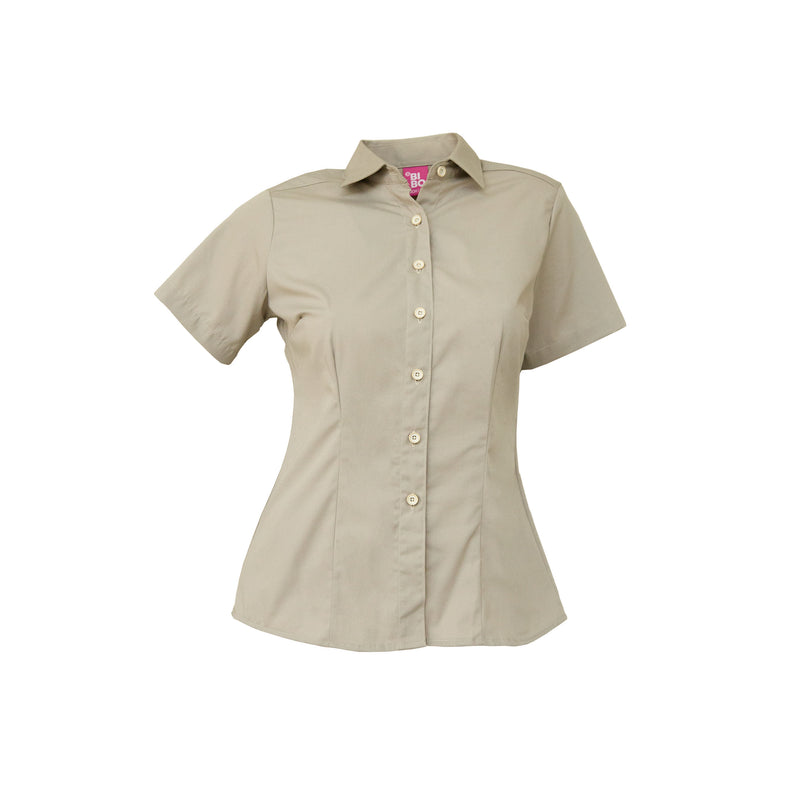 BLUSA BIBO DAMA GABARDINA MANGA CORTA