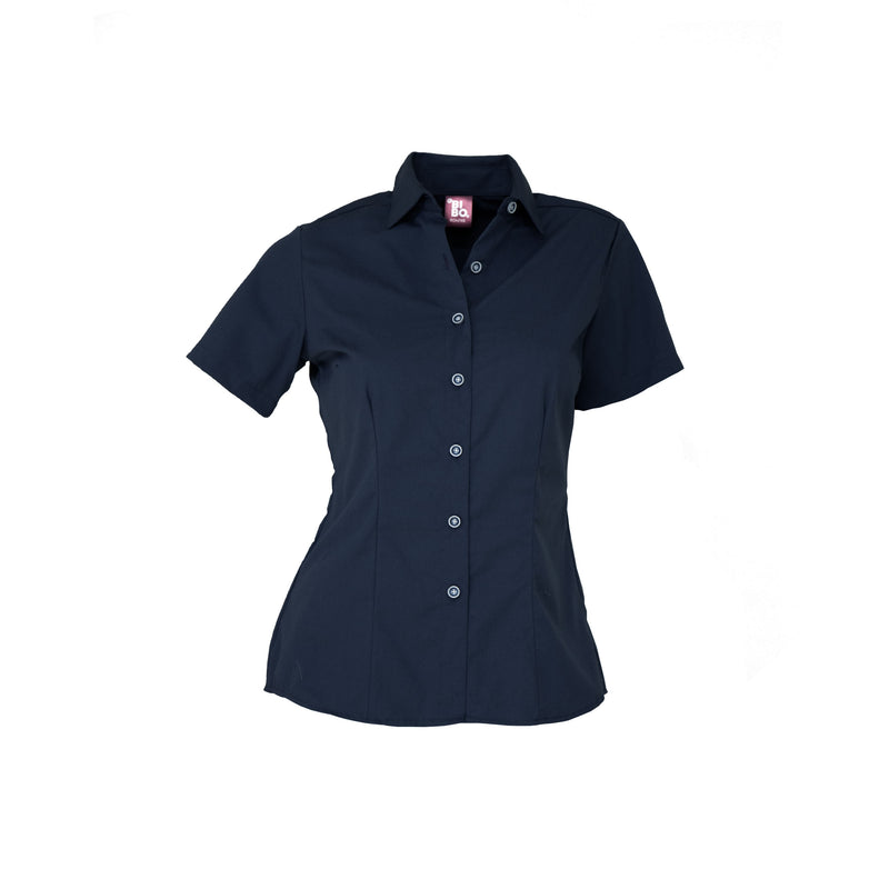 BLUSA BIBO DAMA GABARDINA MANGA CORTA