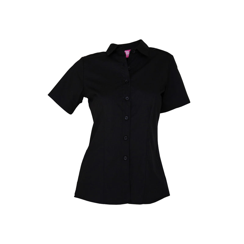 BLUSA BIBO DAMA GABARDINA MANGA CORTA