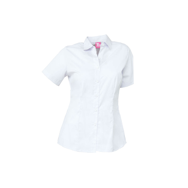 BLUSA BIBO DAMA OXFORD MANGA CORTA