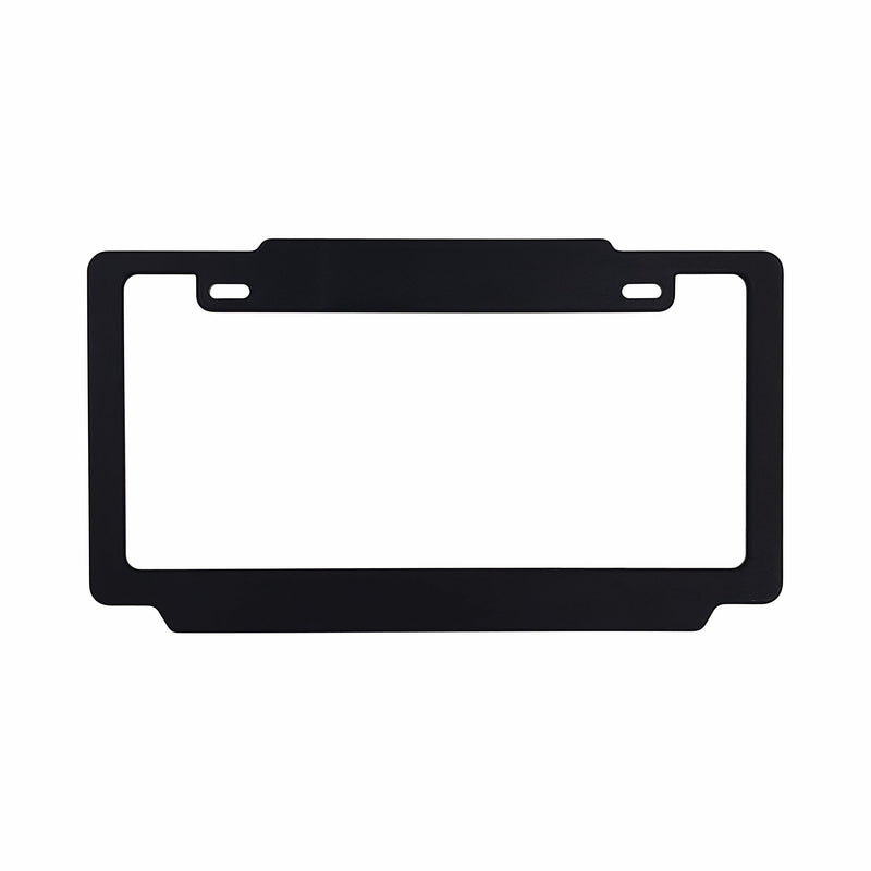 PORTA PLACA PLÁSTICO LISO