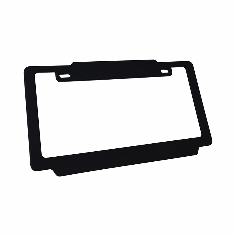 PORTA PLACA PLÁSTICO LISO