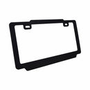 PORTA PLACA PLÁSTICO LISO