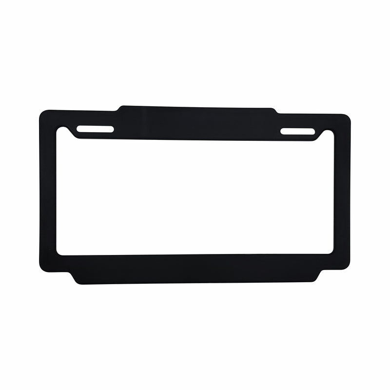 PORTA PLACA PLÁSTICO LISO