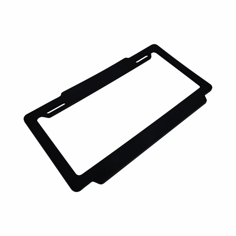 PORTA PLACA PLÁSTICO LISO