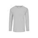 Playera Peso Completo Cuello Redondo Manga Larga Caballero