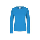 PLAYERA CUELLO REDONDO MANGA LARGA CON SILUETA DAMA