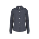 CAMISA DE GABARDINA MANGA LARGA CON SILUETA DAMA