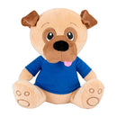 PERRO DE PELUCHE PANKGAL AZUL