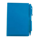 BLOCK DE NOTAS CON BOLÍGRAFO AZUL