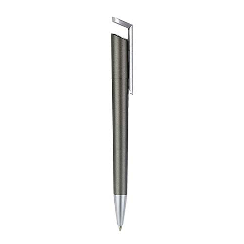 BOLÍGRAFO GALEO GRIS METALIZADO