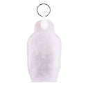 LLAVERO CON GEL SANITIZANTE BLANCO