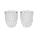 SET DE VASOS DE VIDRIO "DOUBLE"