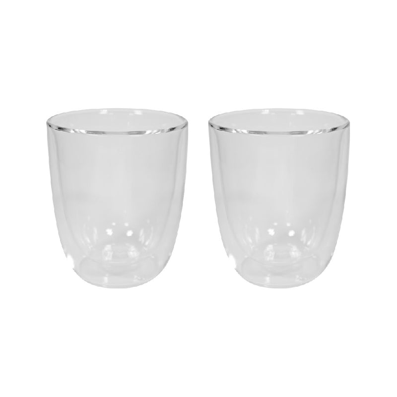 SET DE VASOS DE VIDRIO "DOUBLE"