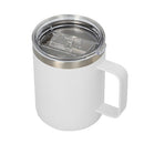 TAZA METALICA CON ASA BLANCO