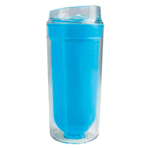 VASO LOGAM AZUL